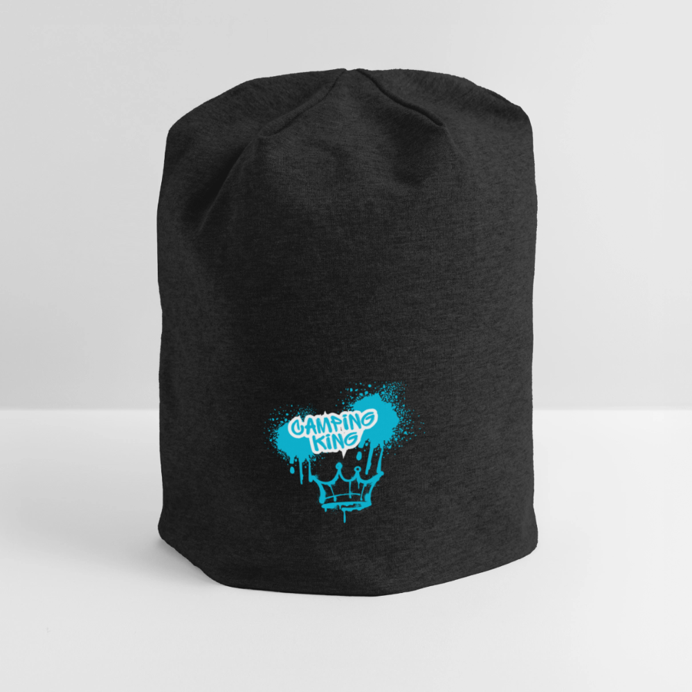 CAMPING KING | Jersey-Beanie - Schwarz
